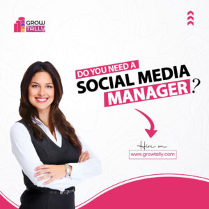 Growtally Social media manager